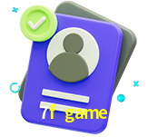 Tornar-se um membro do 7f game é muito simples